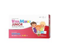 Vitaminas para niños - VitaMinki Junior Activlab, sabor fresa (30 sobres x 3 g)