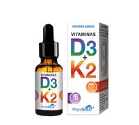 Vitaminas Phytogold D3 + K2 30 ml