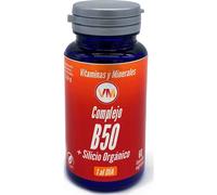 Vitaminas y Minerales Complejo B50 + Silicio Orgánico 60vcaps