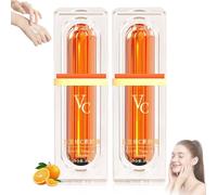 VitaminC Maquillaje Tone Up Cream,Cinco VitaminC Tone-Up Cream,Hidratante Brightening Concealer,Acabado De Aspecto Natural,Ligero De Larga Duración,para Diversas Pieles(2PCS)