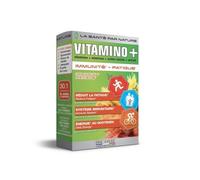 Vitamino+, Complemento con vitaminas, minerales y aminoácidos, 30 cápsulas, Eric Favre