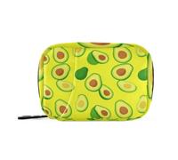 Vitamins Bags - Estuche de viaje para medicamentos, rebanadas de aguacate en color amarillo