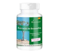 Vitamintrend Extracto de Boswellia, 240 tabletas, estandarizado a ácidos boswélicos, complemento alimenticio vegano sin estearato de magnesio, fabricado en Alemania