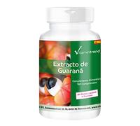 Vitamintrend Extracto de Guaraná 300 mg, 180 tabletas, 4 veces concentrado, complemento alimenticio vegano sin estearato de magnesio, fabricado en Alemania
