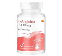 Vitamintrend L-Arginina 1000 mg, 120 tabletas, alta dosis, aminoácido esencial, complemento alimenticio vegano sin estearato de magnesio, fabricado en Alemania