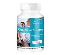 Vitamintrend Quercetina 500 mg, 120 cápsulas, alta dosis, complemento alimenticio vegano sin estearato de magnesio, fabricado en Alemania