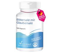 Vitamintrend Sal de Epsom y Sal de Glauber, 180 cápsulas, Sulfato de magnesio (Epsom Salt) y Sulfato de sodio, Complemento alimenticio vegano sin estearato de magnesio, fabricado en Alemania