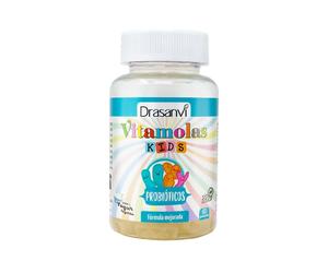 Vitamolas Kids Probióticos 60 Gominolas Sabor Yogur Drasanvi