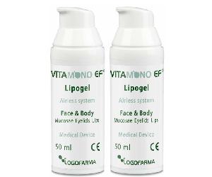 Vitamono EF Lipogel Rostro y Cuerpo 2x50 ml