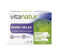 Vitanatur – Complemento alimenticio Dormi-Relax con melatonina, melisa y magnesio – 30 cápsulas