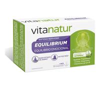 Vitanatur Equilibrium Equilibrio emocional - Azafrán, Rodiola, Triptófano y Vit. B - 60 comprimidos