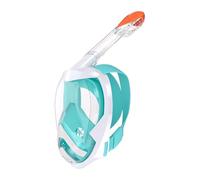 Vitare Mascara de Buceo para Adultos y Niños, Máscara de Snorkel Integral, Amplio Campo de Visión de 180° Máscara de Buceo, Kit Snorkel con Soporte de Cámara Desmontable - Verde S/M