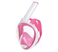 Vitare Máscara de Buceo para Adultos y Niños, Máscara Snorkel con Tecnología Antivaho y Antifugas, 180°Panorámica Careta para Bucear con Soporte de Cámara, Gafas Buceo de Cara Completa
