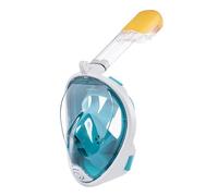 Vitare Máscara de Buceo para Adultos y Niños, Máscara Snorkel con Tecnología Antivaho y Antifugas, 180°Panorámica Careta para Bucear con Soporte de Cámara, Gafas Buceo de Cara Completa