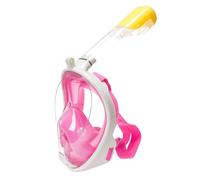 Vitare Máscara de Buceo para Adultos y Niños, Máscara Snorkel con Tecnología Antivaho y Antifugas, 180°Panorámica Careta para Bucear con Soporte de Cámara, Gafas Buceo de Cara Completa