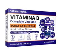 Vitastrong Vitamina B Complex Alta Dosis, Vitamina B12 Cianocobalamina