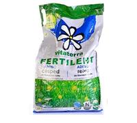 Vitaterra Abono cesped Fertilent 4 Meses 20-5-10+2 MG 10 Kg