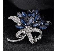 VITAU Broche de Diamantes de imitación para Mujer, Accesorios de Ropa, Broche de Ramillete