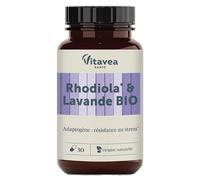 Vitavea Les Essentiels Estrés Emocional Rodiola y Lavanda 20 cápsulas