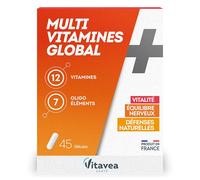 Vitavea Multi Vitaminas Vitalidad Global Equilibrio Nervioso 45 cápsulas