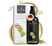 VITAVELLE Crema de ojos prémium para eliminar las ojeras con hinojo, suero refrescante para los ojos, gel hidratante, crema para ojos contra arrugas y ojeras, refuerzo de elevación de ojos