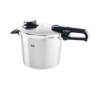 Vitavit 622-412-06-070/0 Olla a Presión Premium 6L con Cestillo y Trípode, Apta para Inducción, Superficie Novogrill