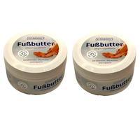 Vitawohl - Mantequilla para pies con alantoína, manteca de karité y glicerina, 2 unidades de 250 ml