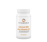 Vitaworld - Calcio 600 Plus con Vitamina D3 (60 comprimidos)