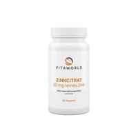 Vitaworld - Citrato de Zinc 30 mg (60 cápsulas)