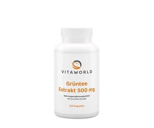 Vitaworld - Extracto de Té Verde 500 mg (120 Cápsulas)