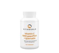Vitaworld - Vitamina C 1000 Amortiguada + Quercetina (120 Tabletas)