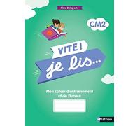 Vite ! je lis... CM2: Mon cahier d'entrainement et de fluence