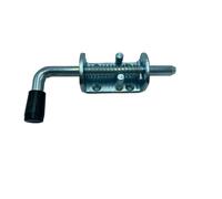 VITE PESTILLO Cerrojo con Muelle, Cierre Ganadero 165 Ø12 con Seguro para CAMIÓN, Remolque, SEMIRREMOLQUE, FURGÓN, Plataforma