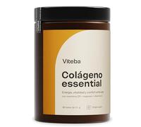 Viteba Colágeno Hidrolizado Puro Polvo con Ácido Hialurónico, Magnesio, Coenzima Q10 y Vitamina C. Essential: Suplemento Premium Péptidos de Colageno Tipo 1 y 3 Articulaciones y Músculos 330g