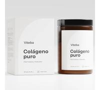 Viteba Colágeno Hidrolizado Puro Premium en Polvo 300 g - Proteína para Fortalecer Articulaciones y Músculos - Péptidos de Colageno Tipo 1 y 3, máxima calidad sin sabor, olor ni añadidos