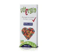 VITERGIN Caramelos Vitamínicos - Frutos del Bosque, Limón, Naranja, Frambuesa, Fresa. Deliciosos sabores de frutas en 20 caramelos dulces (Vitergin - Forest fruits - 24 pack)