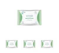 Vitesse Tri-Mineral Mixing Skin Cloths Makeup Remover 25 U Unisex (Paquete de 4)