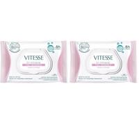 Vitesse Tri-mineral Piel Sensible Toallitas Desmaquillantes 25 U Unisex (Paquete de 2)