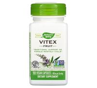 Vitex agnus-castus, nature's way 100 vegan capsules 400mg, regula menstruacion