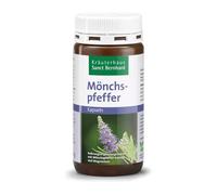 Vitex Agnus Castus Sauzgatillo - 180 Cápsulas | Contribuye al Equilibrio Hormonal Femenino y Bienestar Ciclo Menstrual | Para 6 meses | 100% Vegano con Mangesio | Solo 1 Cápsula Día