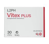 VITEX PLUS - Alivio Natural del Sindrome Premenstrual (SPM) con Vitex y Rhodiola | Regula el Ciclo Menstrual y Restaura el Equilibrio Hormonal | 30 Cápsulas