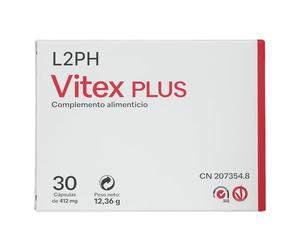 VITEX PLUS - Alivio Natural del Sindrome Premenstrual (SPM) con Vitex y Rhodiola | Regula el Ciclo Menstrual y Restaura el Equilibrio Hormonal | 30 Cápsulas