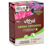 VITHAL Abono Geránios Nitrosphere Plus 750g, Abono Plantas Fertilizante Organo-Mineral, Mejora la Floración y el Crecimiento