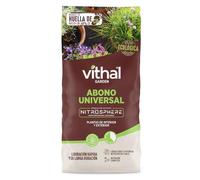 VITHAL Abono Universal Nitrosphere 5kg+1kg - Abono Plantas Fertilizante Organo-Mineral de Liberación Controlada, Mejora el Suelo y la Fertilidad