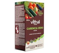 VITHAL Carencia Zero Corrector Multicarencias Concentrado 200ml - Bioestimulante Con Microelementos Para Corregir Carencias de Micronutrientes, Favorece El Crecimiento De Frutos