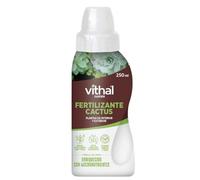 VITHAL Fertilizante Cactus 250ml - Fertilizante Plantas Completo De Origen Mineral Para Cactus Y Suculentas, Potencia El Desarrollo Radicular, Rápida Asimilación, 2 Unidades 250ml cad.