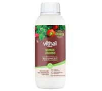 VITHAL Fertilizante Humus Biosphere 1L - Fertilizante Plantas Ecológico De Origen Vegetal, Mejora El Desarrollo De Las Plantas, Frutos Más Sabrosos, Fácil Aplicación, Producto Ecológico Certificado