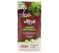 Vithal Garden Abono Universal Nitrosphere - Fertilizante Plantas Organo-Mineral con Probiótico de Algas, Potencia el Desarrollo de Todo Tipo de Plantas, Liberación Controlada y Larga Duración, 2kg