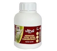 VITHAL Garden Herbicida Total Ultra Concentrado 500 ml - Acción Rápida en 15 Minutos, Eficaz Contra Malas Hierbas y Musgos - Activo 100% Natural, Hasta 250 m², Uso Todo el Año
