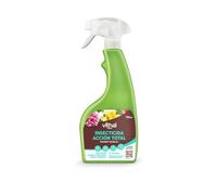 VITHAL Insecticida Acción Total LU 750ml - Insecticida Sistémico Contra Todo Tipo De Plagas, Protege Durante Varias Semanas, Eficaz Contra Ácaros, Pulgones Y Mosca Blanca